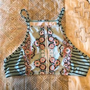 Flowery Bathing Suit